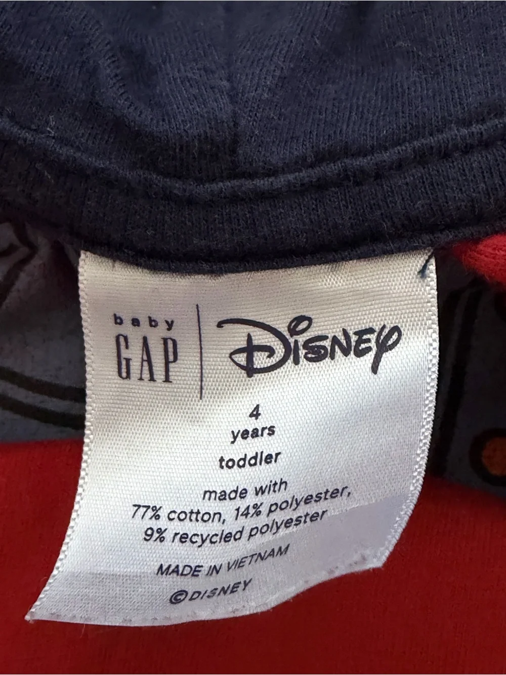 Gap Mickey Mouse sweatsuit and 2 Tops